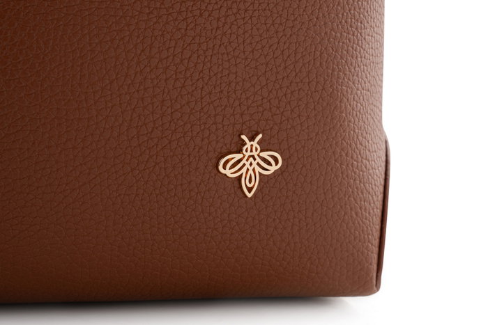Lucky Bees Bolso Tote Tan Lucky Bees Bolso Tote Tan
